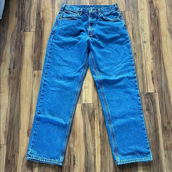 Carhartt Mens Relaxed Fit Flannel Lined Jeans - Picture 6 of 6